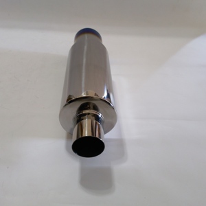 5 Inch Performance Exhaust <strong>Muffler</strong> Burnt Blue Tip Stainless Steel Tail Silencer for Car Sound Modification Upgrade - Product Image 5