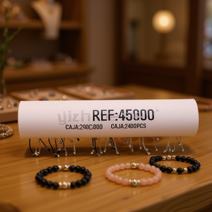 Braccialetto con Perline Colorate Tai Chi PULSERA TUBO 2400 Pezzi per Scatola Riferimento 45000 - Product Image 3