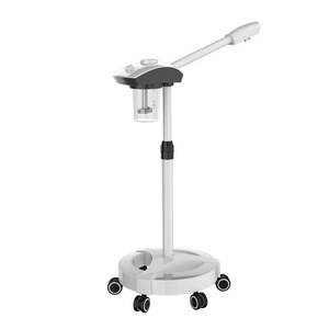 Appareil professionnel 2-en-1 : Vapeur faciale à l'ozone et lampe loupe 5X sur roulettes, technologie nano, électrique, de luxe, pour salon de beauté et usage domestique - Product Image 6