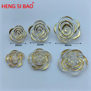 Boutons en acrylique multifonctionnels en forme de pétale, amovibles, réglables et réutilisables, les plus vendus, pour la décoration de canapé, de lit et de mur de fond. - Product Image 3
