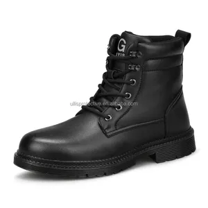 Sapatos de trabalho de segurança para proteção de pulso, à prova d'água, anti-esmagamento e anti-furos, mais vendidos