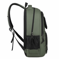 Sac à dos en polyester Oxford imperméable de grande capacité pour hommes Sac de voyage décontracté au design simple fermeture éclair personnalisée pour junior/senior