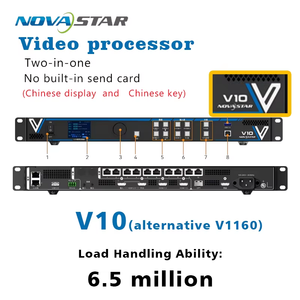 Controlador de Video LED a Todo Color Novastar <span class=keywords><strong>Nova</strong></span> V6 <span class=keywords><strong>V8</strong></span> V12 V16, Procesador de Pantalla 4K HD, Control Remoto, Publicidad Interior y Exterior - Product Image 4