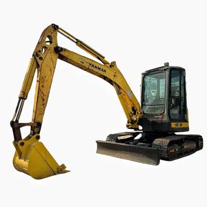 Mini-excavatrice Yanmar Vio55 d'occasion, fabrication japonaise, système hydraulique d'occasion, tout-terrain, prête à être expédiée dans le monde entier - Product Image 1