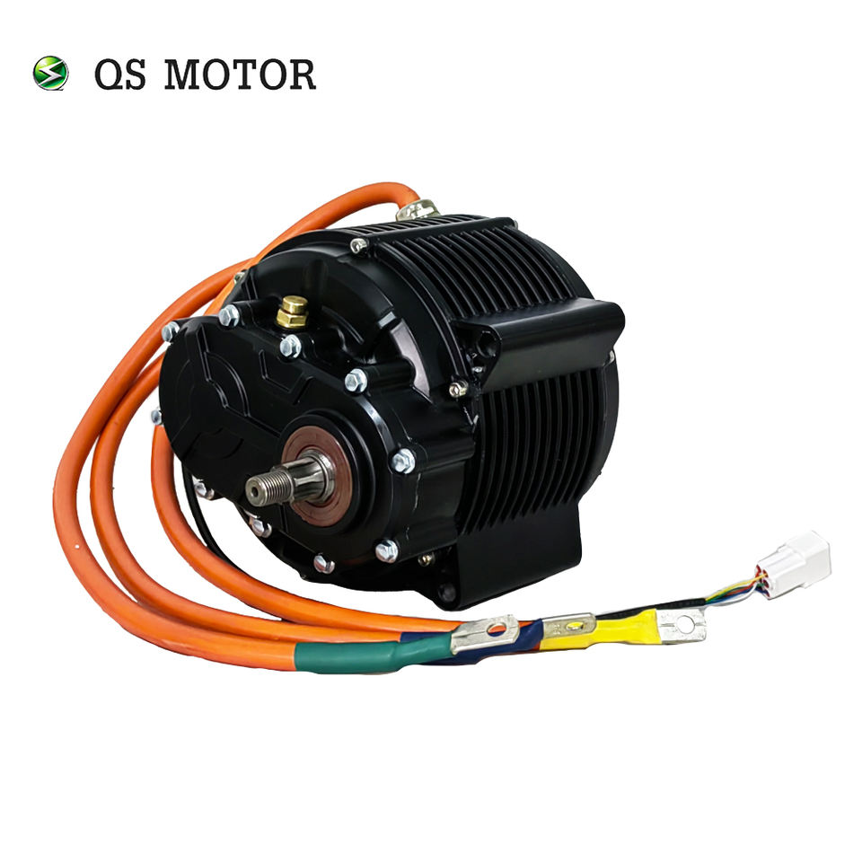 QSMOTOR QS165 10kW Mid Drive Motor with 1:2.37 Gearbox for Electric ...