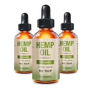 Popular Discounted Hemp Serum Oil Skin Care Anti Aging Relieve Pain Private Label Hemp Seed Organic Oil 10000MG
