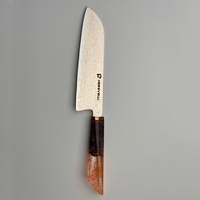Ensemble de couteaux de cuisine en acier damas de haute qualité Sharp Chef japonais Kiritsuke ensemble de couteaux Santoku