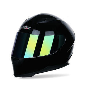 <span class=keywords><strong>Casque</strong></span> de <span class=keywords><strong>moto</strong></span> DOT quatre saisons, <span class=keywords><strong>casque</strong></span> de <span class=keywords><strong>moto</strong></span> complet Anti-buée avec visière et <span class=keywords><strong>collier</strong></span> de couleur - Product Image 2