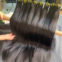 Ekspor Rambut Mentah Vietnam GDY, Bundel Rambut Alami Grosir, Bundel Rambut Virgin Tanpa Proses, Rambut Manusia Mentah Dari Satu Donor
