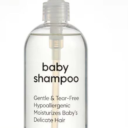 Custom Organic Baby Shampoo Gel with