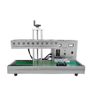 Machine de scellage automatique de couvercles en aluminium pour table, à induction électromagnétique, pour bouteilles et inserts en feuille d'aluminium - Product Image 1