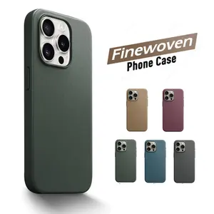 Beelan 1:1 Original fein gewebte Handy hülle für iPhone 15 Pro Max Luxus stoß feste Hülle 2024 Wasserdichte recycelte Handy hülle