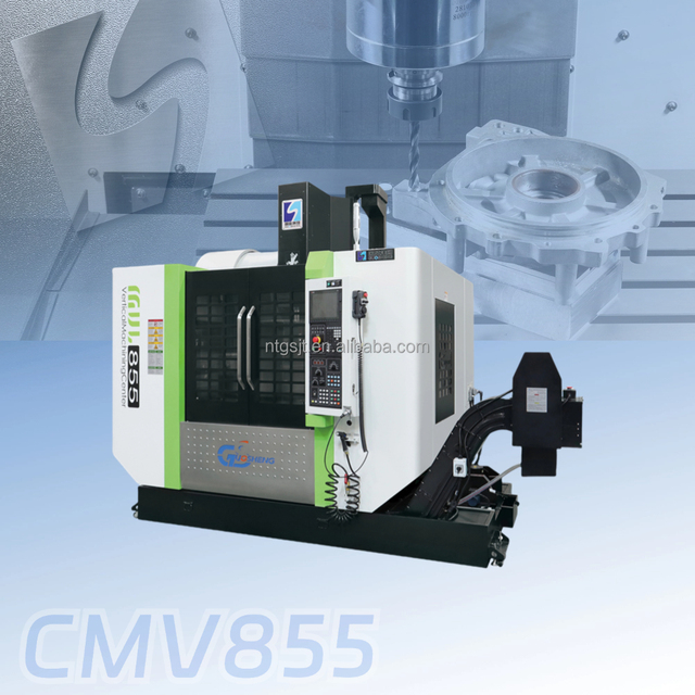 CMV855 Hot Selling 3 Axis VMC Machine New Single Spindle Vertical CNC Milling Machining Center Fanuc Control System Model VMC850