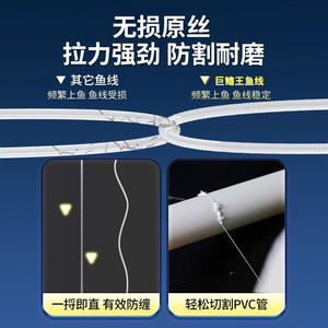 Ensemble d'hameçons doubles sans ardillon à manchon doré pour la pêche en eau douce, anti-emmêlement, avec short leader en acier à haute teneur en carbone, durable - Product Image 3