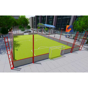 Hot bán thể thao bóng đá lĩnh vực Tùy chỉnh bóng đá sân bóng đá lồng trong nhà bóng đá tòa nhà nhà tùy chỉnh kích thước - Product Image 6