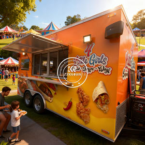 Vélo à café mobile de type long et carré 2026, chariot de nourriture <span class=keywords><strong>pour</strong></span> pizza, caravane à vendre - Product Image 6