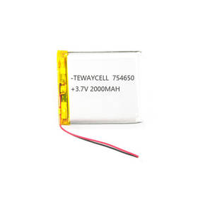 Mini LiPo battery <span class=keywords><strong>3</strong></span>,7 V 401225 90 mAh battery - Product Image 5