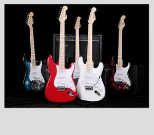 กีตาร์ไฟฟ้าลดราคาพิเศษ รุ่น Solid Top พร้อมปิ๊กอัพ SSH สำหรับผู้เริ่มต้น - Product Image 6