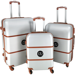 Valises rigides en ABS pour voyage, légères, avec roulettes, vente en gros - Product Image 4