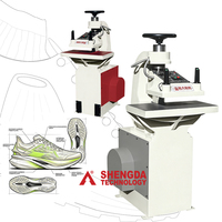 Presse à découper manuelle hydraulique à bras oscillant de 8 tonnes pour l'industrie, pour la découpe de caoutchouc, de cuir, de tissu et de chaussures