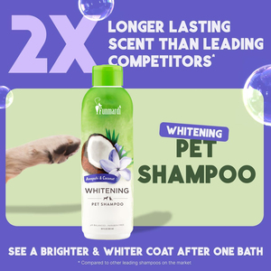 Shampooing blanchissant personnalisé pour chien, éclaircissant pour poils noirs, shampooing respectueux des animaux, brobiotique <span class=keywords><strong>antifongique</strong></span> pour chien blanc, sûr pour chiot - Product Image 5