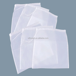 Sac filtrant en nylon personnalisé 90 120 160 190 microns avec cordon <span class=keywords><strong>de</strong></span> serrage pour aquarium, bassin, piscine, haute capacité d'absorption des impuretés - Product Image 1