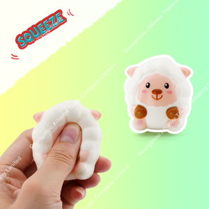 Jouet Squishy PU 8 animaux à remontée lente, coloré, en forme d'animal simulé, pour le stress - Product Image 5