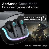 Audífonos G07 de Fábrica para Juegos, TWS con Cancelación de Ruido, Bluetooth V5.4, Iluminación RGB