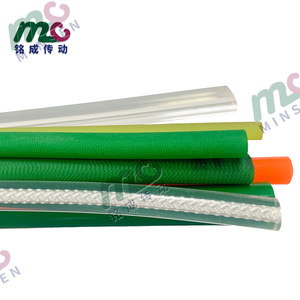 Correa Redonda de Poliuretano (PU) con Superficie Rugosa Verde y Superficie Lisa Roja, Tipo O Industrial, Correa de Transmisión Triangular - Product Image 4