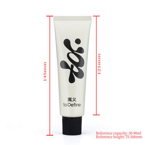 30 غطاء مدبب مضلع أنبوب بلاستيكي مرن للضغط لمستحضرات التجميل - Product Image 6