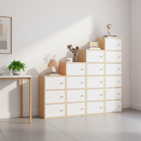 Commode en bois moderne avec 4 tiroirs et porte à panneau, meuble de rangement pour chambre et salon, design moderne et épuré, mobilier de maison