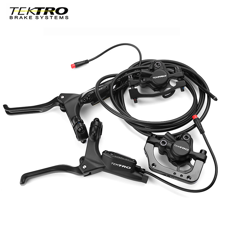 Freins Hydrauliques Tektro HD-E3940 4 Pistons Pour Vélo électrique - Set Avant/arrière - Neuf