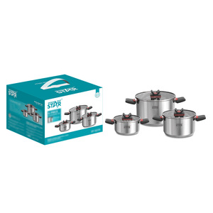 Juego de Utensilios de Cocina Exclusivo de Winningstar: Juego de 3 Piezas de Sartenes Antiadherentes para Arroz Frito, Hot Pot y Agua Hirviendo - Product Image 1