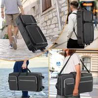 Tas Ransel Beroda Empuk untuk Kontroler DJ, Kompatibel dengan DDJ FLX10/1000/1000SRT/REV7/REV5/SC LIVE Electronic Organ