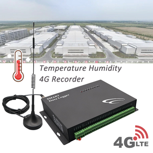 Real-time 4G Industrial <b>Temperature</b> Humidity Recorder Smart Data Logger 4G <b>Temperature</b> Recorder With Antenna For Industrial Use - Product Image 2