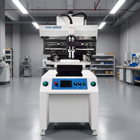 Precio de fábrica, nueva máquina de impresión de plantilla de PCB semiautomática, impresora de pasta de soldadura SMT, rodamiento de caja de cambios, Motor de engranajes PLC