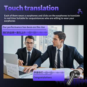 VORMOR V15 Traduction hors <span class=keywords><strong>ligne</strong></span>, traduction audio et <span class=keywords><strong>vidéo</strong></span> <span class=keywords><strong>en</strong></span> <span class=keywords><strong>ligne</strong></span>, 150 langues, interprétation simultanée, écouteurs de traduction - Product Image 3