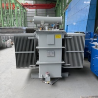 Transformateur de distribution triphasé entièrement étanche immergé dans l'huile Topyro, bobinage en aluminium, 11kV 35kV, abaisseur 220V 380V 480V