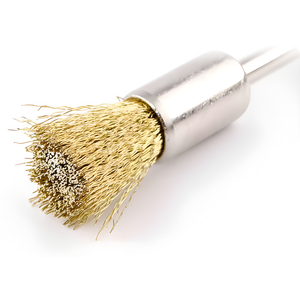 Cepillo de alambre redondo de acero inoxidable/latón/con <span class=keywords><strong>cerdas</strong></span>, tipo bolígrafo, para lijado - Product Image 2