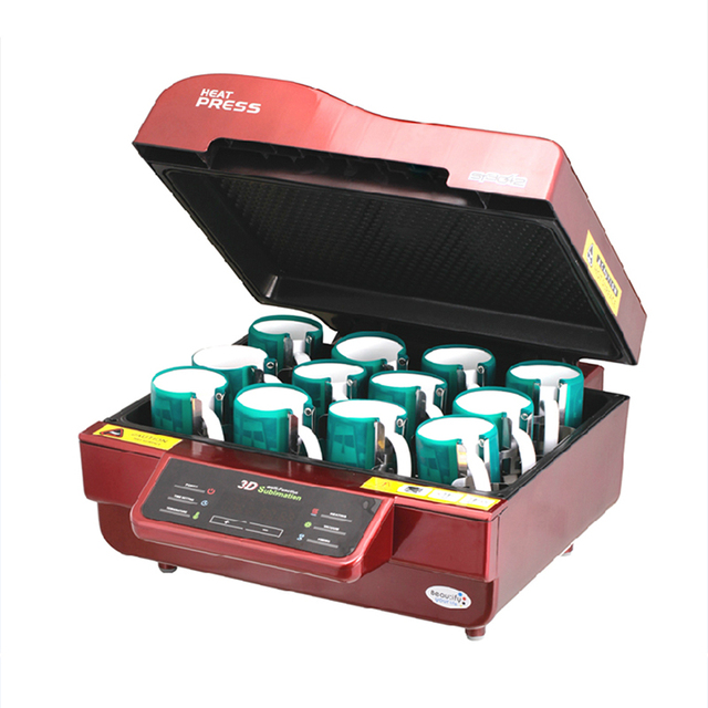 3D Sublimation Vacuum Heat Press Printing Machine for T-shirts