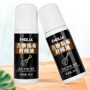 Aceite de limón Fnrlia para diapasón de guitarra, 30 ml, limpiador para limpieza y mantenimiento de guitarra - Product Image 1
