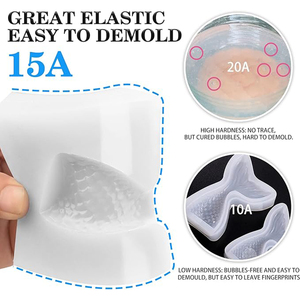 Groothandel Aanpassen Clear Additie Platina <span class=keywords><strong>Cure</strong></span> Grondstof Vloeibare Siliconenrubber Voor Mallen Molding - Product Image 2