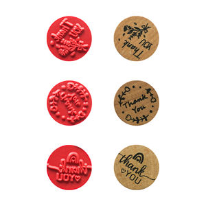 <span class=keywords><strong>Timbres</strong></span> en bois créatifs bricolage décoration de la maison nouvelle personnalité sceau de lettre anglaise pour timbre à motifs - Product Image 3