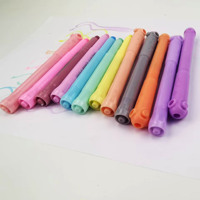 Bâtons de peinture créatifs rotatifs en gros avec réduction, plusieurs options de couleurs macaron pour les centres d'éducation précoce