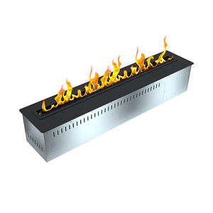 Chimenea Eléctrica Inteligente de 48 Pulgadas con Quemador de Bioetanol, Chimenea Automática de Etanol, Chimenea Grande - Product Image 1