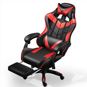 Ordinateur de course noir personnalisé Jeu de bureau Silla Gamer Chaise de jeu à vendre améliorée à bas prix - Product Image 6
