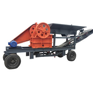 מגרסת לסתות עם מנוע דיזל, מגרסת אבן עם מנוע דיזל, מגרסת לסתות ניידת עם מנוע דיזל - Product Image 2