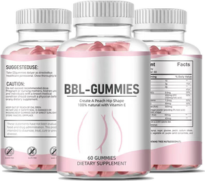 L-glutatión cafeína Maca creatina monohidrato vitamina C gomitas Keto bbl glúteos gomitas suplemento para la belleza de la <span class=keywords><strong>piel</strong></span> - Product Image 1