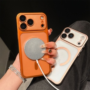 Funda Protectora de Lujo con Lente Electrochapada para iPhone 17, 16, 15, 14, Funda Mate de PC para iPhone 17 Pro Max - Product Image 3