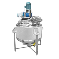 Fermenteur industriel SUS304/SUS316, bioréacteur, cuve de fermentation à l'acide lactique avec agitateur et boîte de contrôle
